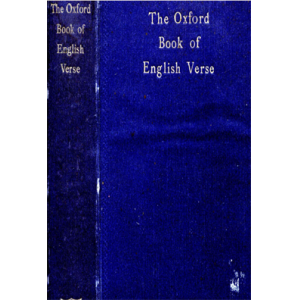 the oxford book of english verse 250-1900